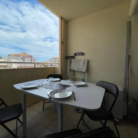 T2 Climatise Avec Loggia A 500 M De La - Fr-1-338-629 Apartment Sète